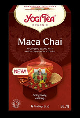 Maca Chai Čaj BIO (17 x 21 g) 357 g - YOGI TEE